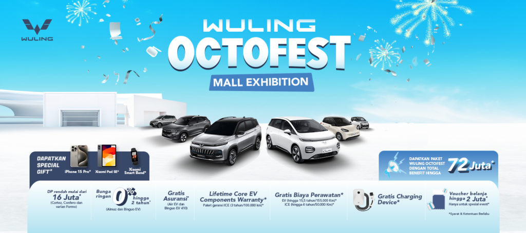 Pameran Wuling Octofest Big Mall Exhibition 2024 Pameran Wuling Octofest Big Mall Exhibition 2024